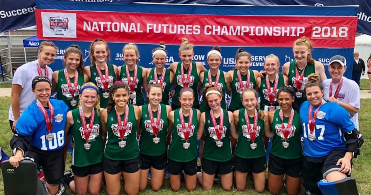 USA Field Hockey U16 National Futures Championship Crowns Medalists